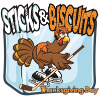 Sticks & Biscuits Thanksgiving Day 5K logo on RaceRaves