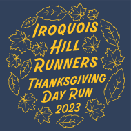 Iroquois Hill Runners Thanksgiving Day Run logo on RaceRaves