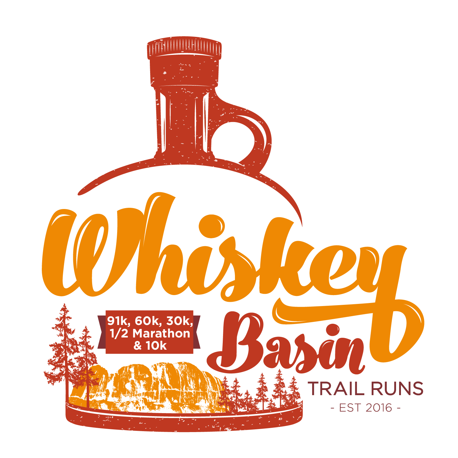 Whiskey Basin Trail Runs logo on RaceRaves