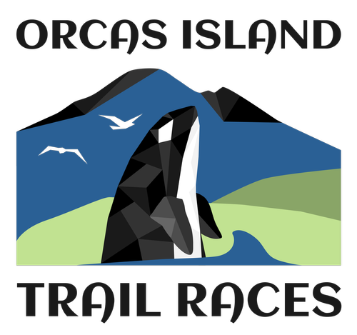 Orcas Island Trail Races logo on RaceRaves