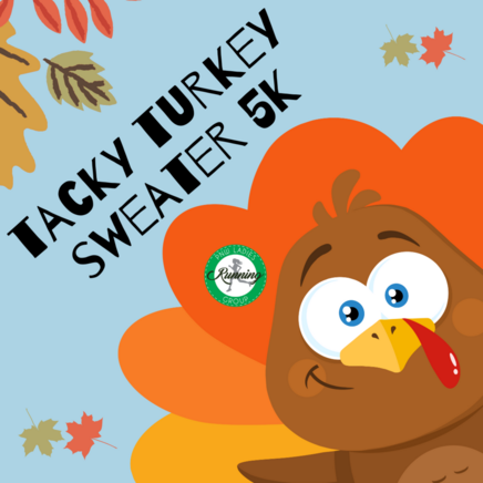 Tacky Turkey Sweater 5K logo on RaceRaves