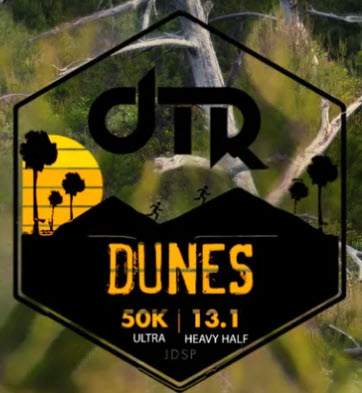 Dunes 50K & 13.1 Endurance Challenge logo on RaceRaves