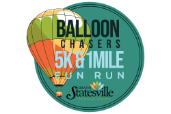Balloon Chasers 5K logo on RaceRaves