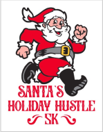 Santa’s Holiday Hustle 5K logo on RaceRaves