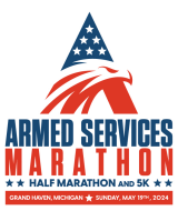 Armed Services Marathon logo on RaceRaves