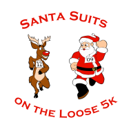 Santa Suits on the Loose 5K logo on RaceRaves