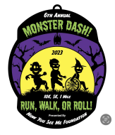 NYSM Monster Dash 10K & 5K logo on RaceRaves