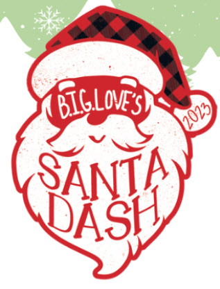 Santa Dash Fun Run logo on RaceRaves