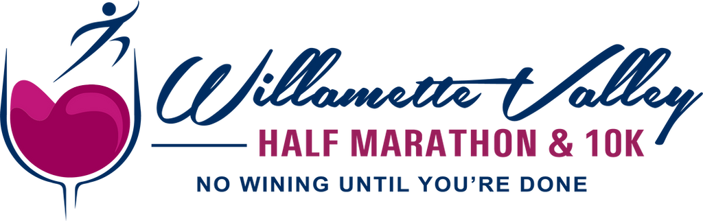 Willamette Valley Half Marathon & 10K logo on RaceRaves