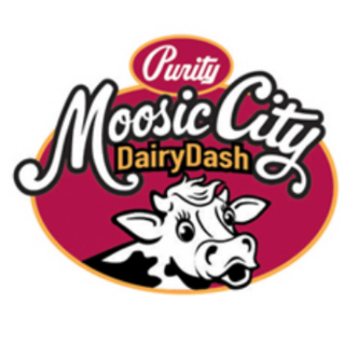 Moosic City Dairy Dash logo on RaceRaves