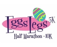 Eggs Legs Half Marathon, 10K & 5K logo on RaceRaves