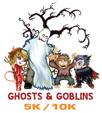Ghosts & Goblins 5K & 10K logo on RaceRaves