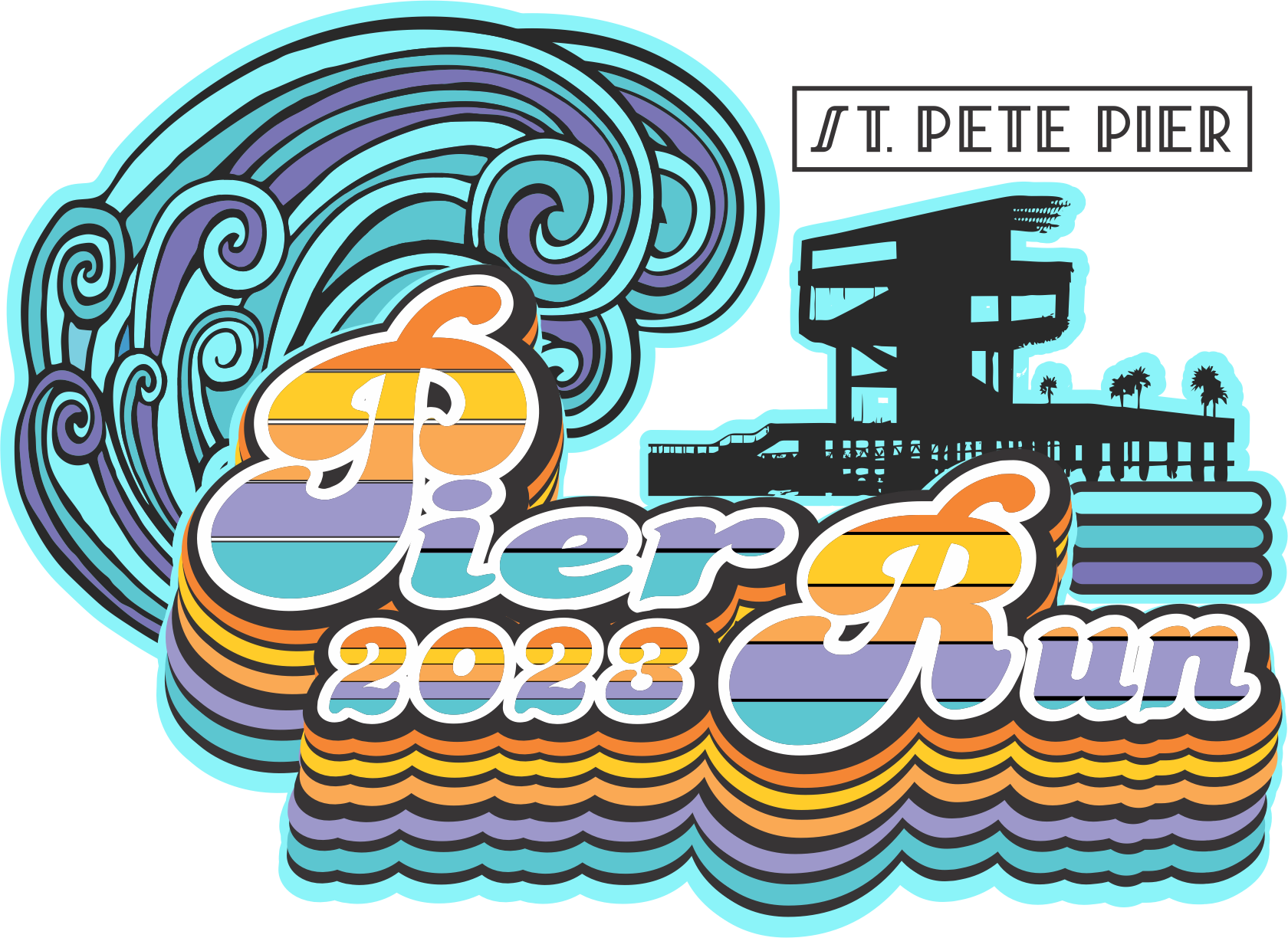 St Pete Pier Run logo on RaceRaves