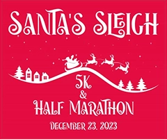 Santa’s Sleigh 5K & Half logo on RaceRaves