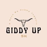 Giddy Up 5K logo on RaceRaves