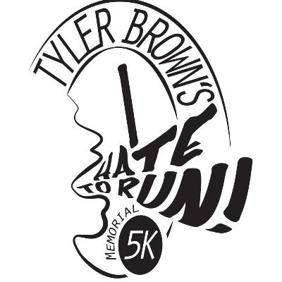Tyler Brown’s I Hate to Run Memorial 5K logo on RaceRaves