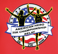 American Hero 25K Relay logo on RaceRaves