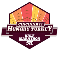Cincinnati Hungry Turkey Half Marathon & 5K logo on RaceRaves