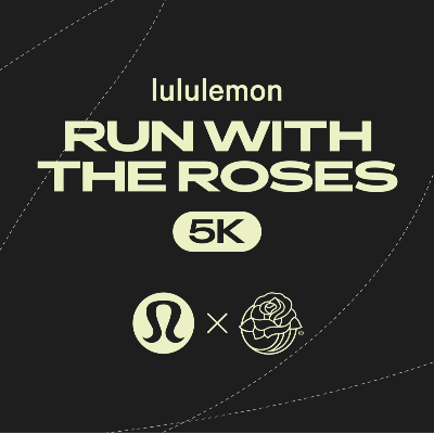 lululemon Run with the Roses 5K logo on RaceRaves