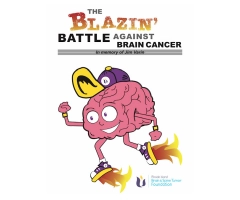 The Blazin’ Battle Against Brain Cancer logo on RaceRaves