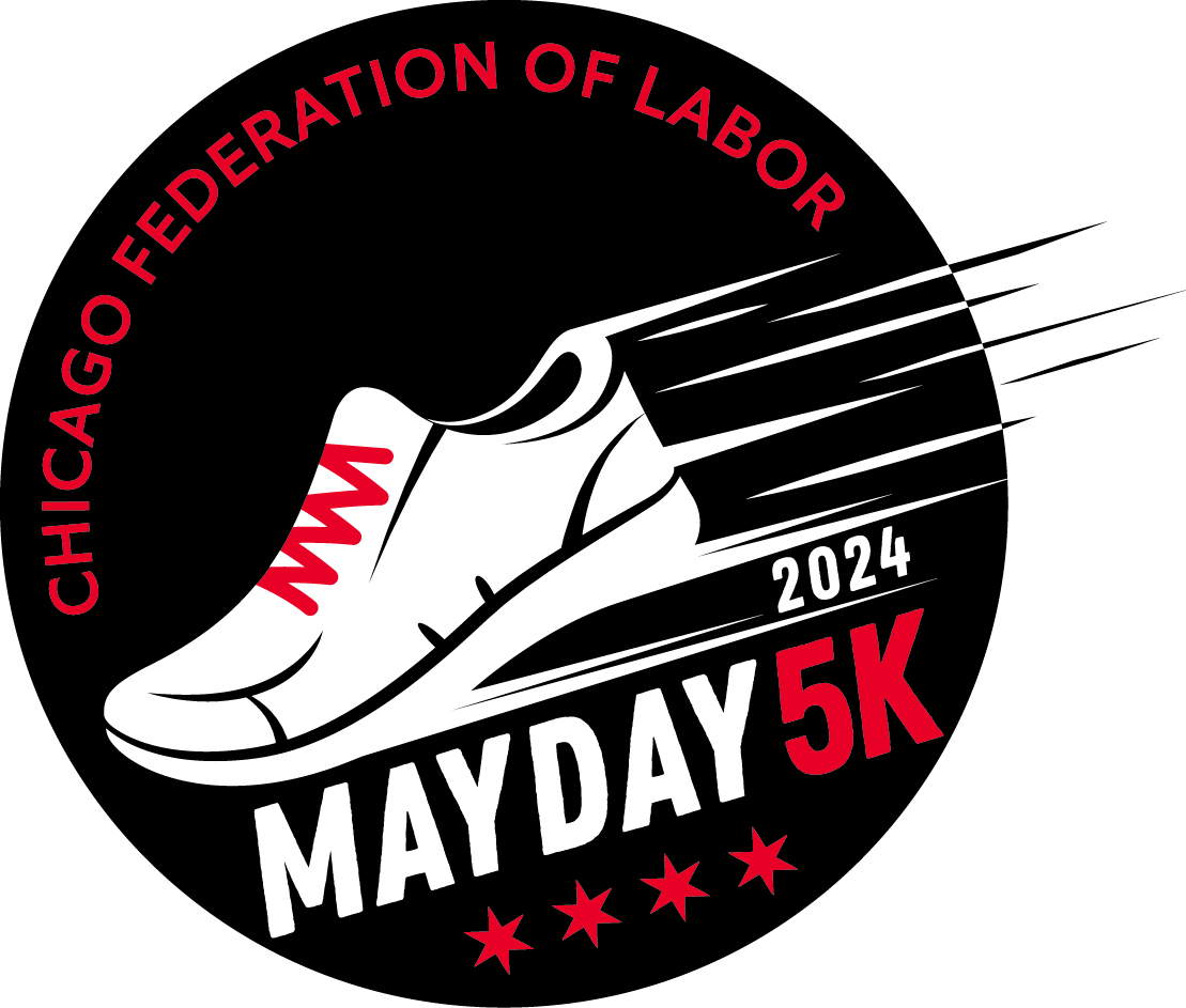 Chicago Federation of Labor May Day 5K logo on RaceRaves