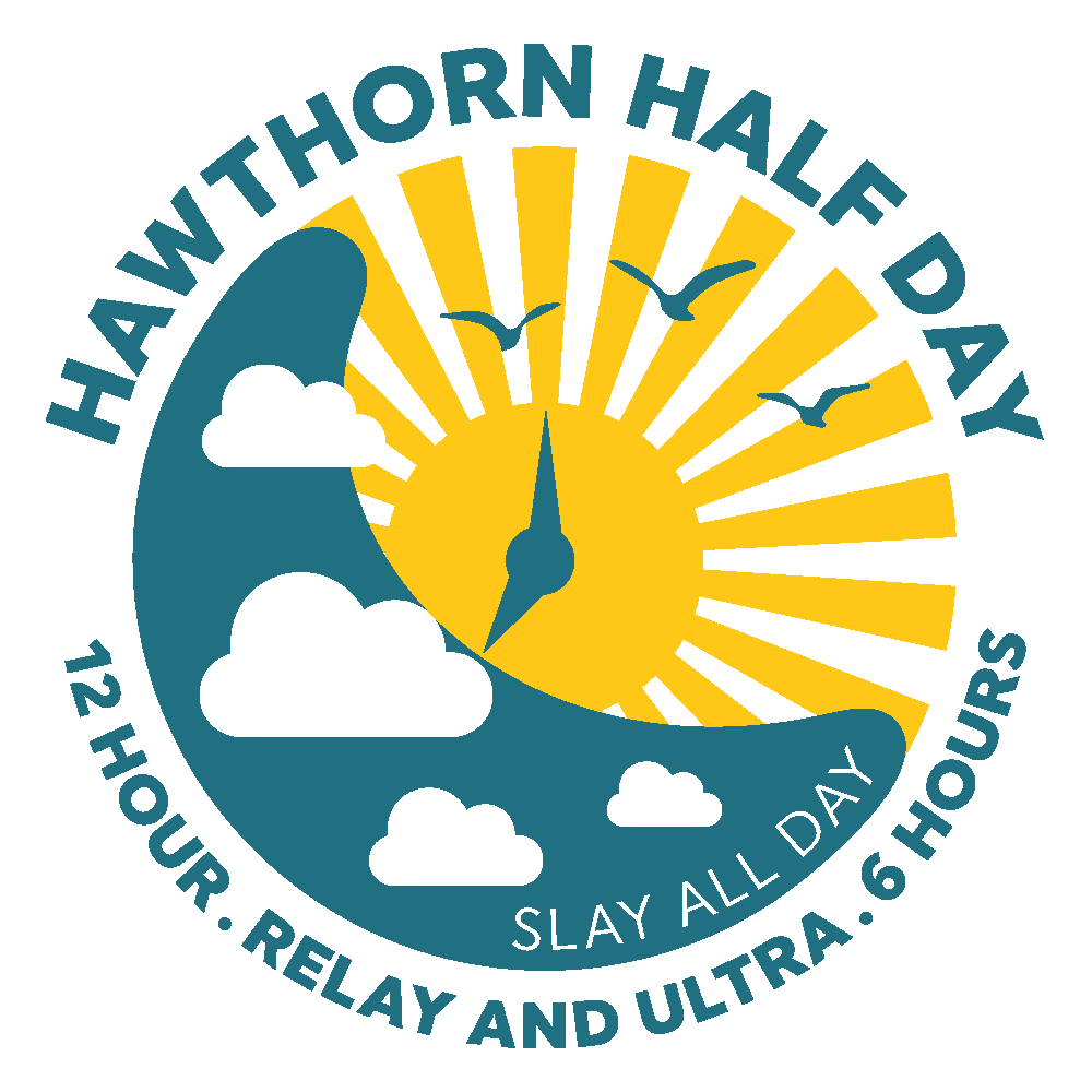 Hawthorn Half Day Relay & Ultra logo on RaceRaves