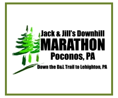 Jack & Jill’s Downhill Marathon Poconos, PA logo on RaceRaves