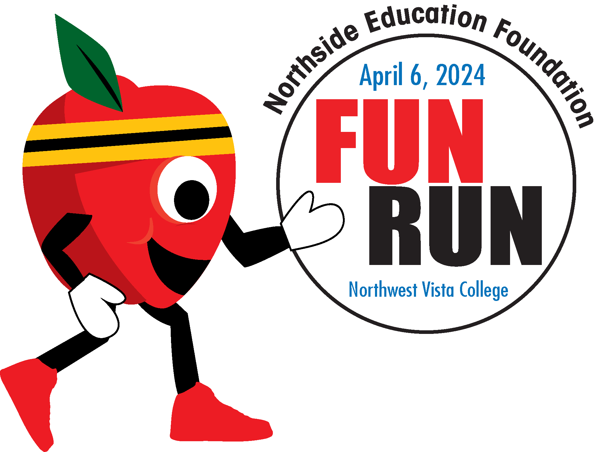 NEF Fun Run logo on RaceRaves