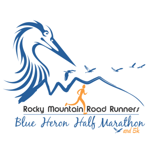 RMRR Blue Heron Half Marathon & 5K logo on RaceRaves