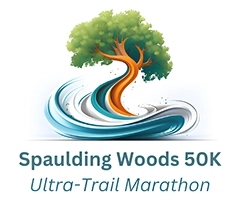 Spaulding Woods 50K logo on RaceRaves