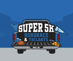 Super 5K Road Race & Tailgate logo on RaceRaves