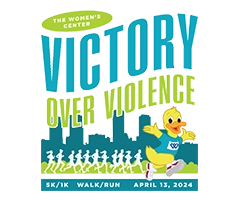 Victory Over Violence logo on RaceRaves