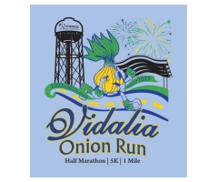 Vidalia Onion Run and Half Marathon logo on RaceRaves
