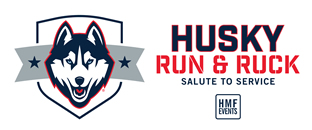 Husky Run and Ruck Salute to Service logo on RaceRaves