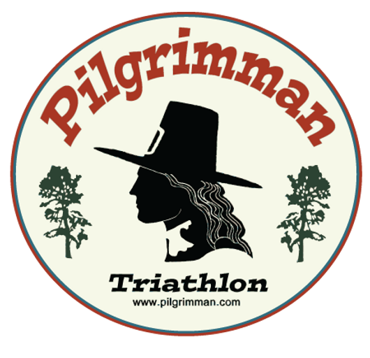 Pilgrimman Triathlon logo on RaceRaves