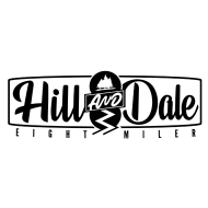 Hill and Dale 8 Miler logo on RaceRaves