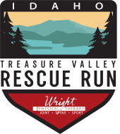 Treasure Valley Rescue Run logo on RaceRaves
