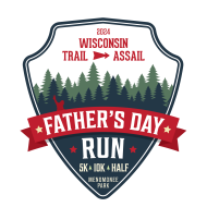 Wisconsin Trail Assail Father’s Day Run logo on RaceRaves