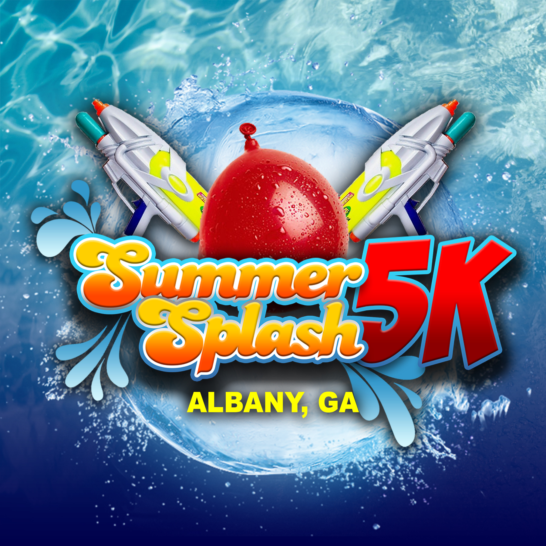 Summer Splash 5K logo on RaceRaves