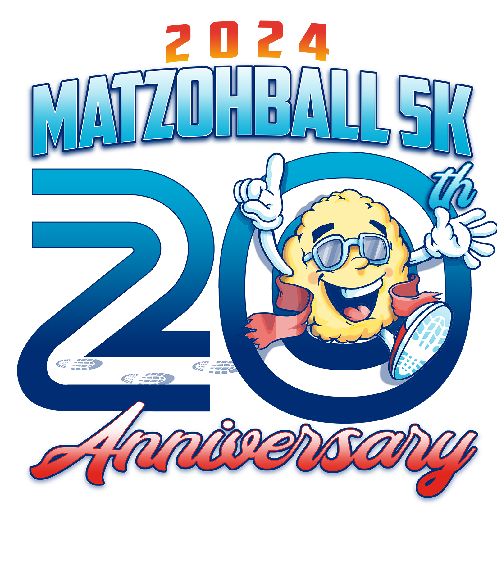 Matzohball 5K & 1 Mile Fun Run logo on RaceRaves