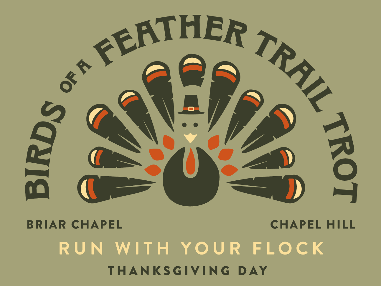Birds of a Feather Trail Trot logo on RaceRaves
