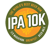 IPA 10K, 3K, Half Marathon & Beer Mile logo