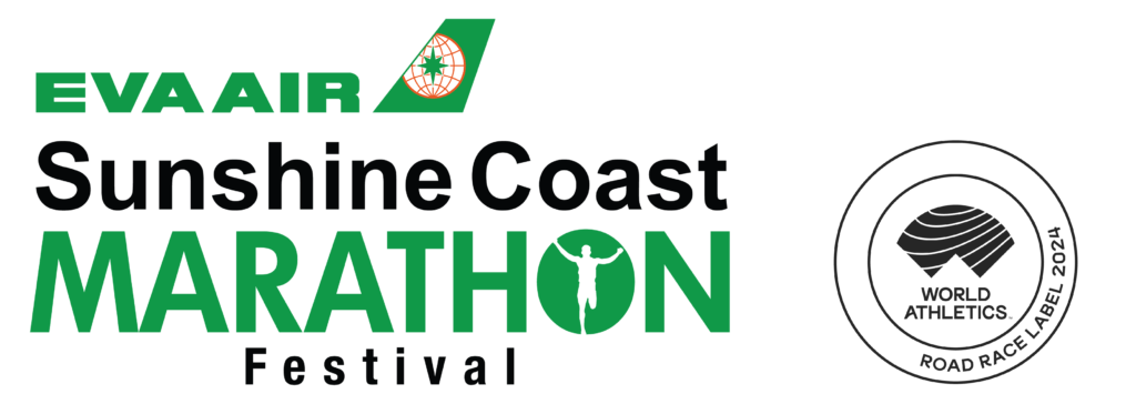 Sunshine Coast Marathon & Community Run Festival logo on RaceRaves
