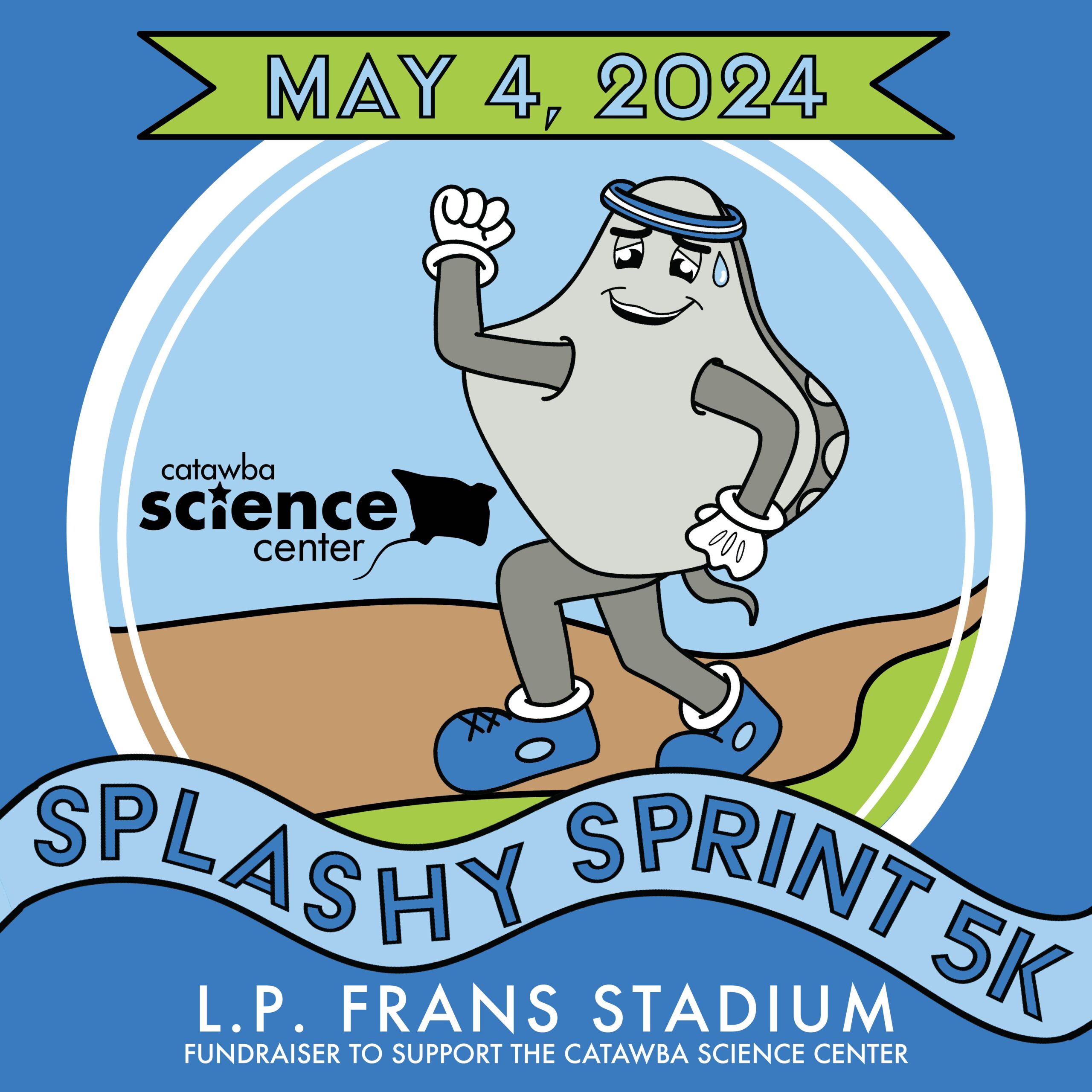 Catawba Science Center Splashy Sprint 5K logo on RaceRaves