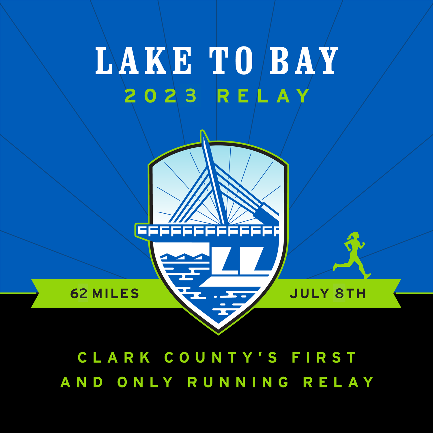 Lake to Bay Relay logo on RaceRaves
