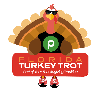 Publix Florida Turkey Trot Sarasota logo on RaceRaves