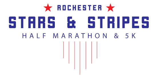 Rochester Stars & Stripes Half Marathon & 5K logo on RaceRaves