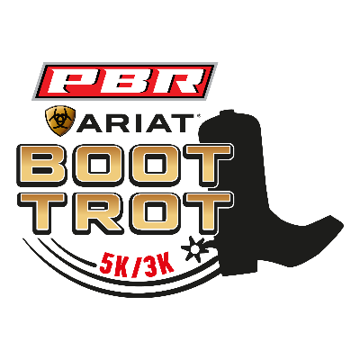 PBR Ariat Boot Trot 5K & 3K logo on RaceRaves