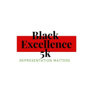 Black Excellence 5K logo on RaceRaves