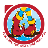 Fools Trail Race 25K/50K/50M/100K logo on RaceRaves